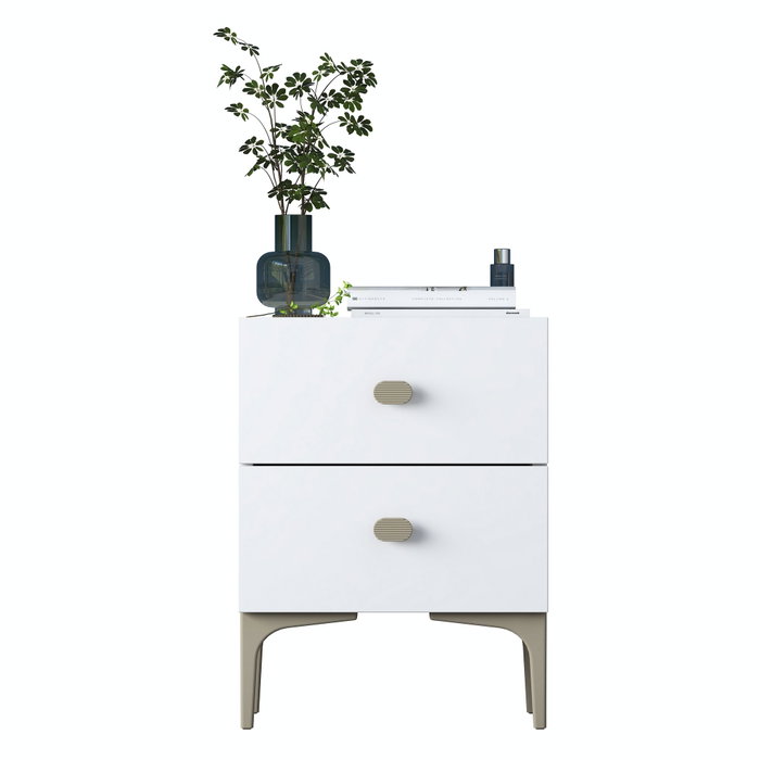Hanah Home Mesita de Noche BD110 - 4111 Blanca